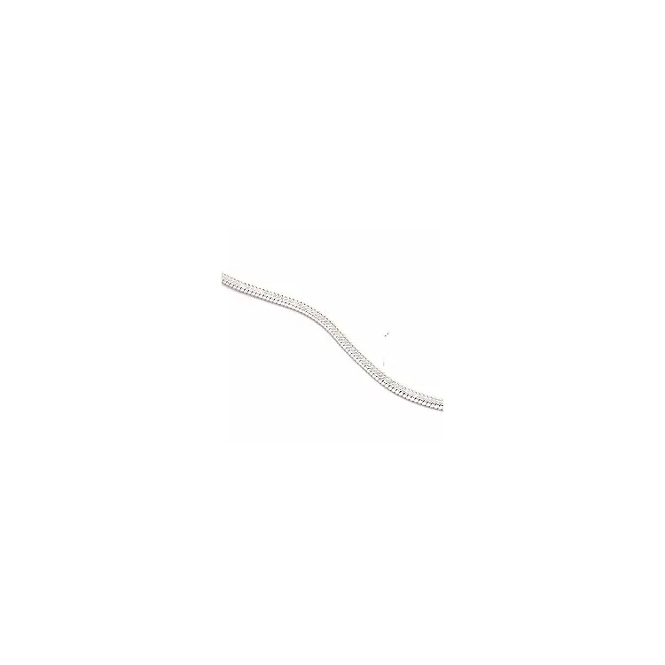 Nilkkaketju hopeaa  x 1,0 mm