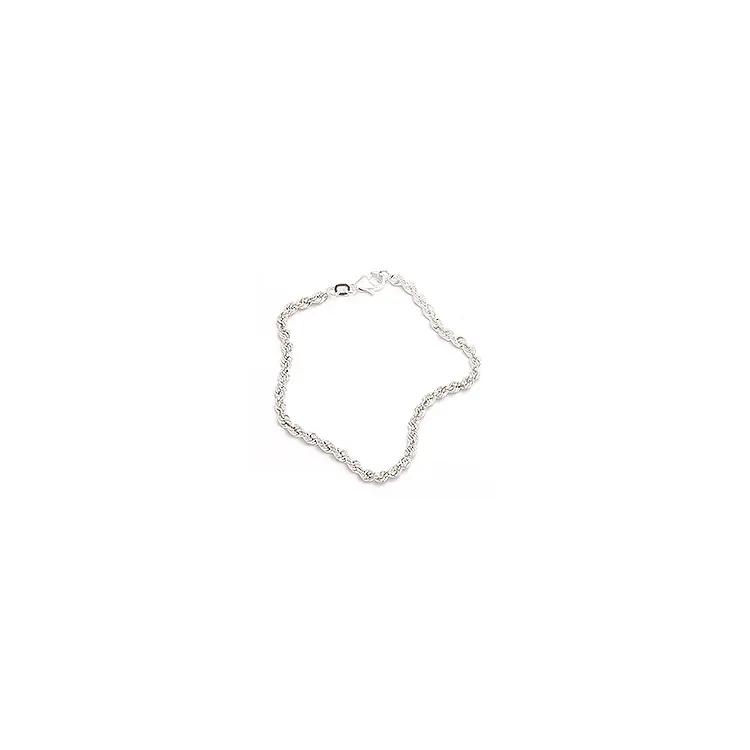 BNH cordel-rannekoru hopeaa 17 cm x 3,2 mm