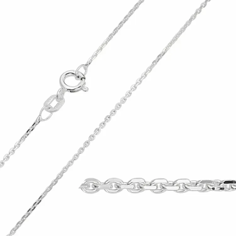 BNH Anker facet armbånd hopeaa 21 cm x 1,1 mm