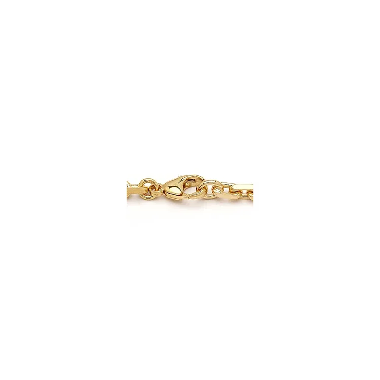 BNH Anker facet armbånd 14 karaatin kultaa 18,5 cm x 5,0 mm
