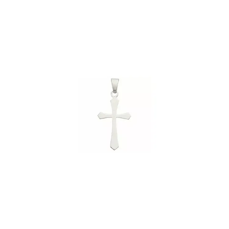 13 x 20 mm hopea BNH risti  hopeaa - Amoré