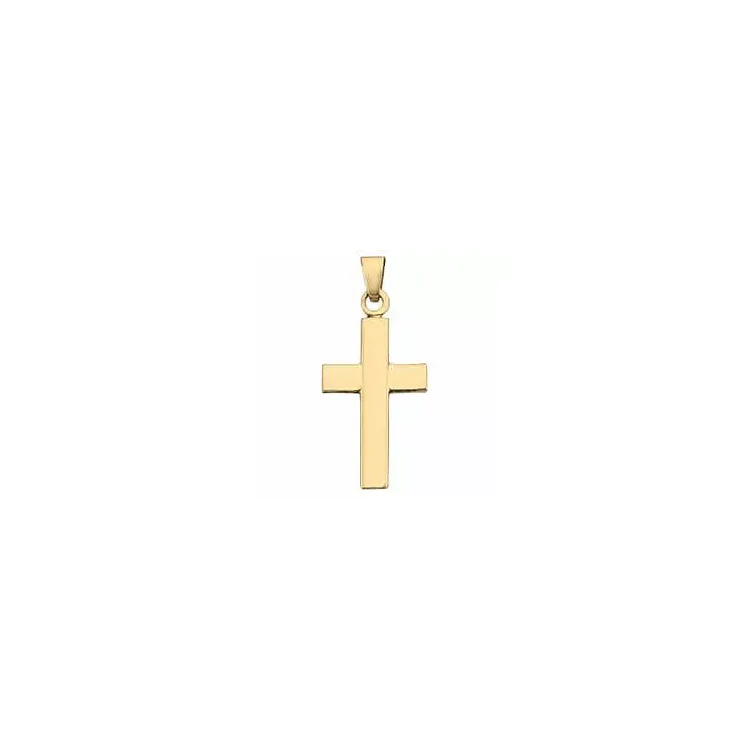 13 x 21 mm kultaa BNH risti  14 karaatin kultaa - Amoré