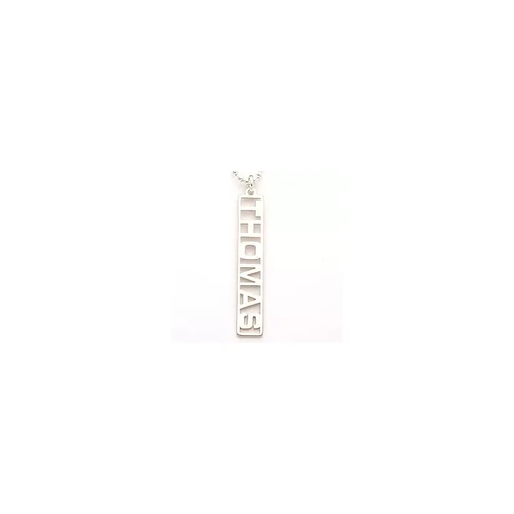 tyttö Nimikaulaketjut riipus hopeaa - My Letter