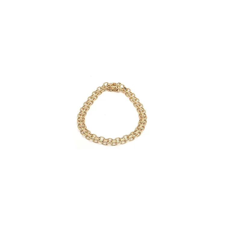 rannekoru 14 karaatin kultaa 21 cm x 6,5 mm