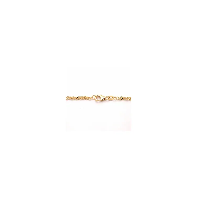 BNH singaporekaulaketju 14 karaatin kultaa 45 cm x 2,3 mm