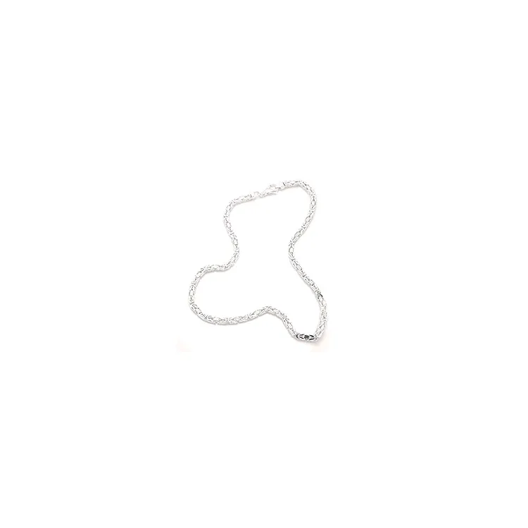 kuningaskaulaketju hopeaa 55 cm x 5,6 mm