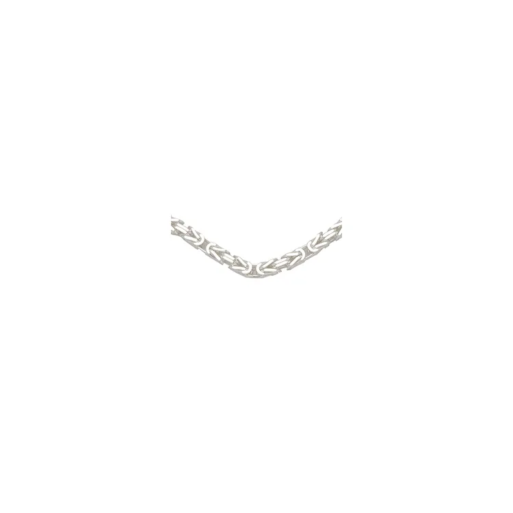 kuningaskaulaketju hopeaa 70 cm x 6,8 mm