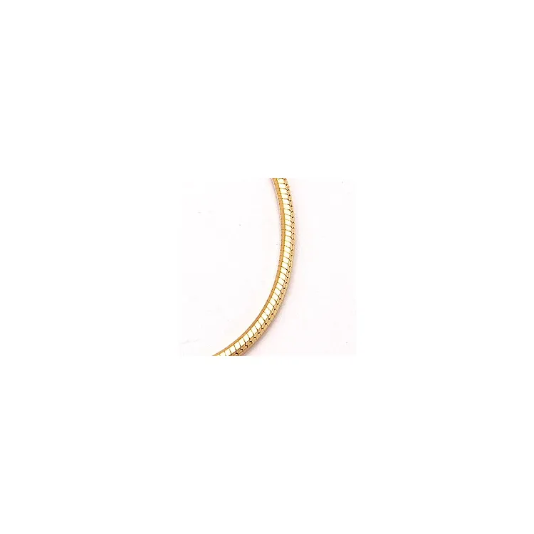 BNH käärmekaulaketju 14 karaatin kultaa 42 cm x 1,2 mm