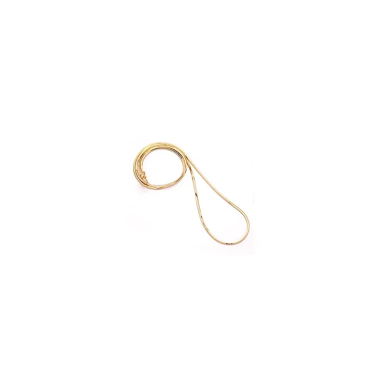 Käärmekaulaketju 14 karaatin kultaa 60 cm x 1,6 mm