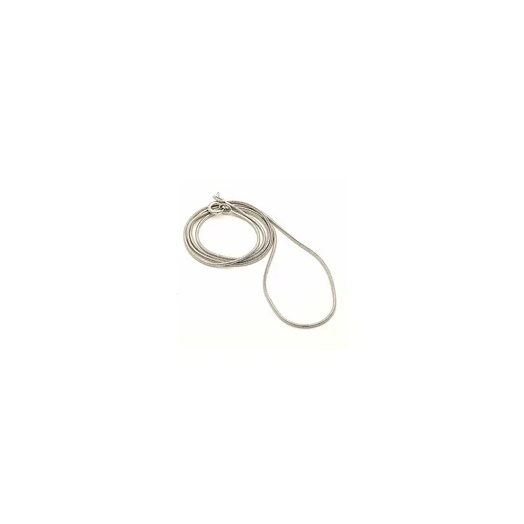 BNH käärmekaulaketju 14 karaatin valkokultaa 50 cm x 1,6 mm