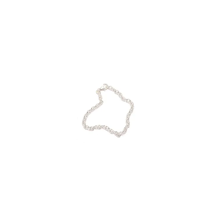 BNH Anker pyöristää rannekoru hopeaa 21 cm x 4,0 mm