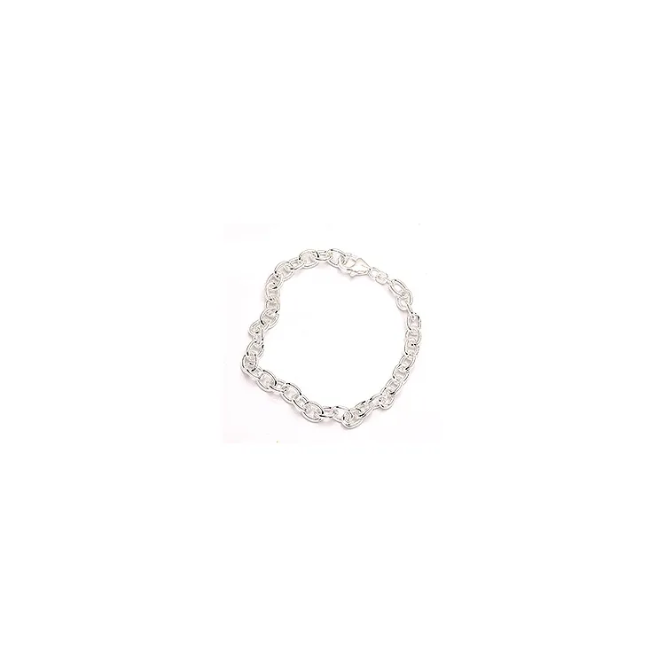 BNH Anker pyöristää rannekoru hopeaa 21 cm x 6,0 mm