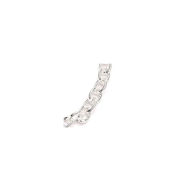 BNH Anker pyöristää rannekoru hopeaa 21 cm x 6,0 mm
