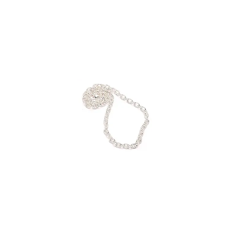 BNH Anker pyöristää kaulaketju hopeaa 45 cm x 6,1 mm
