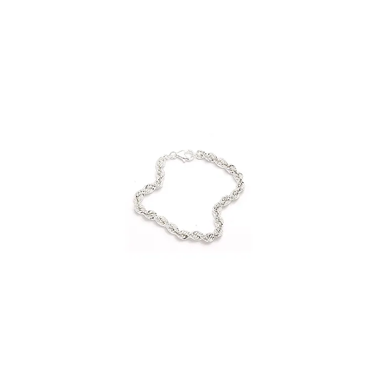 Bnh cordel-rannekoru hopeaa 18,5 cm x 4,5 mm