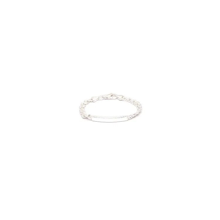 BNH Bismarck-rannekoru hopeaa 16 cm x 5,0 mm