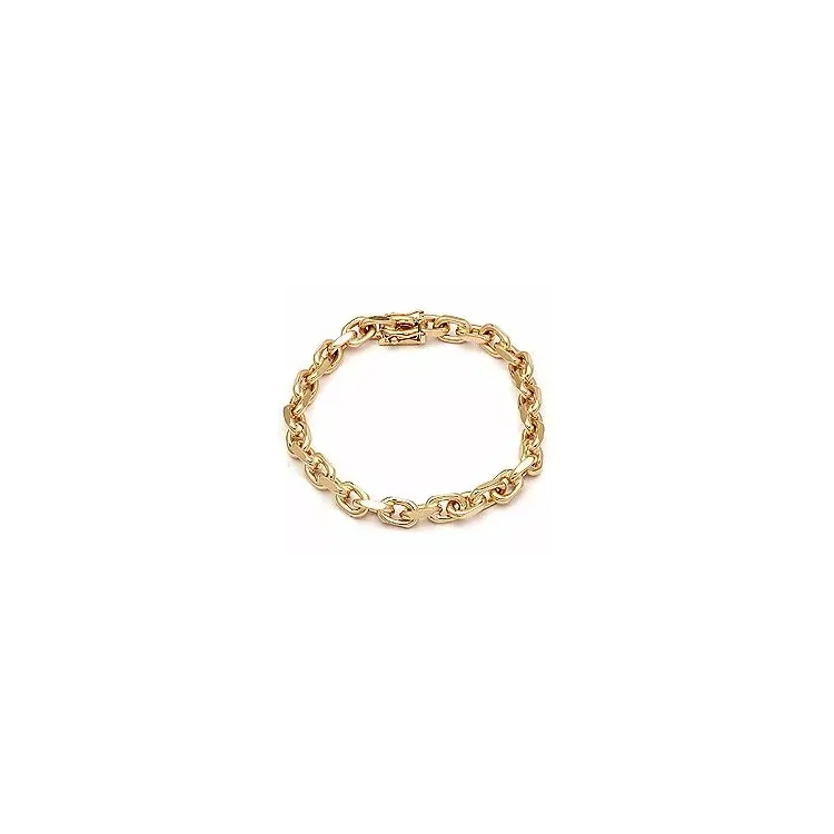 BNH Anker facet armbånd 8 karaatin kultaa 18,5 cm x 5,0 mm