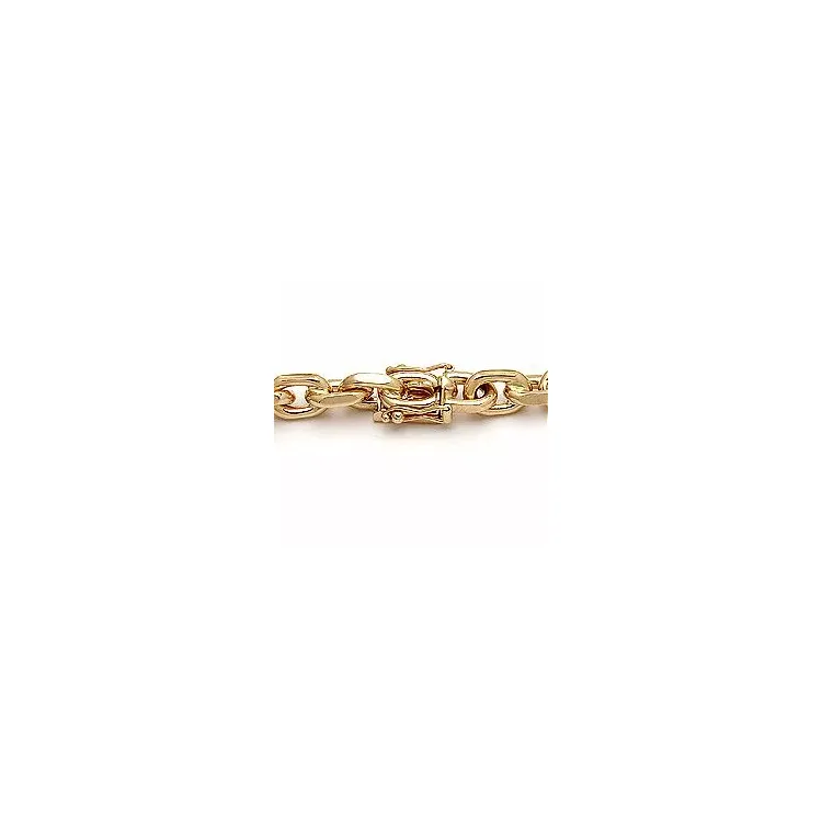 BNH Anker facet armbånd 8 karaatin kultaa 18,5 cm x 5,0 mm