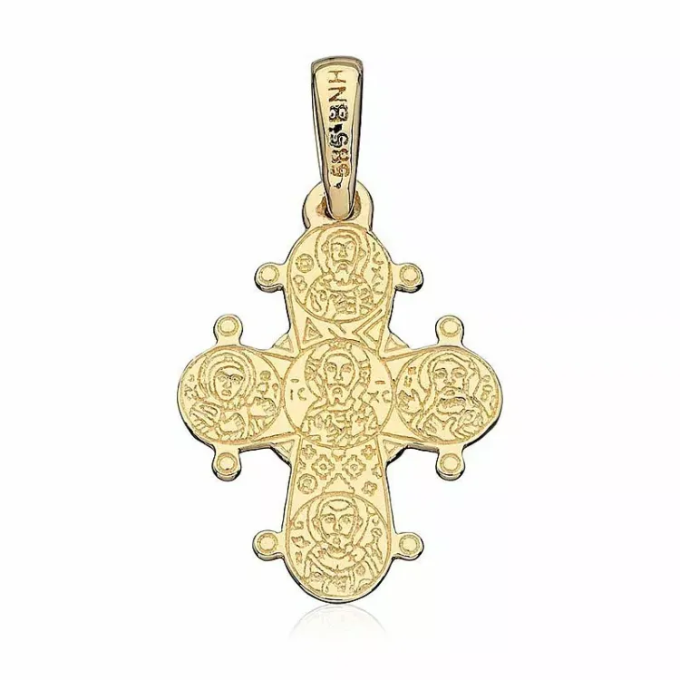 13 x 15 mm kultaa dagmarristi  14 karaatin kultaa - Amoré