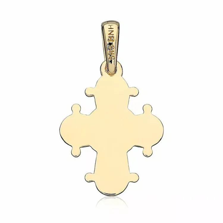 13 x 15 mm kultaa dagmarristi  14 karaatin kultaa - Amoré