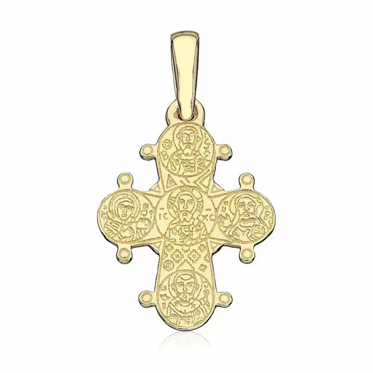 13 x 15 mm dagmarristi  8 karaatin kultaa - Amoré