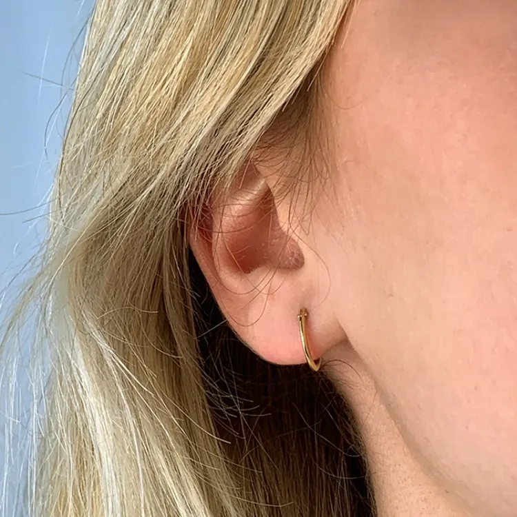 15 mm BNH rengas 14 karaatin kultaa