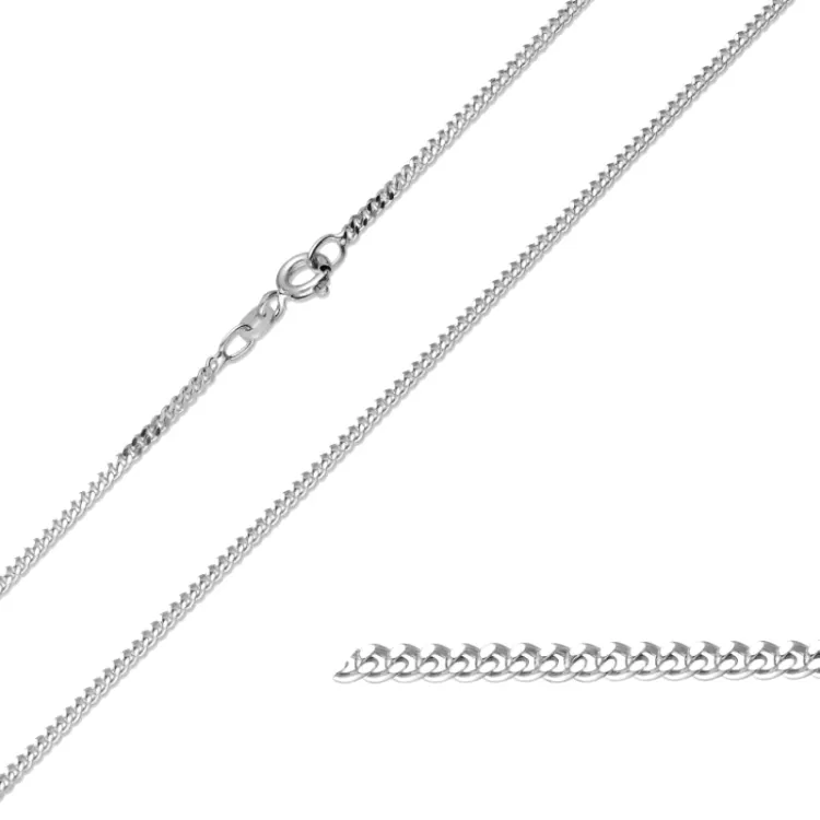 BNH panssarirannekoru hopeaa 21 cm x 1,8 mm