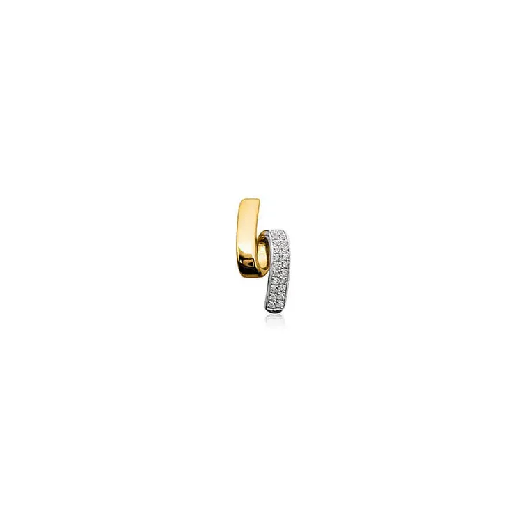 timantti riipus 14 karaatti kultaa 0,11 ct