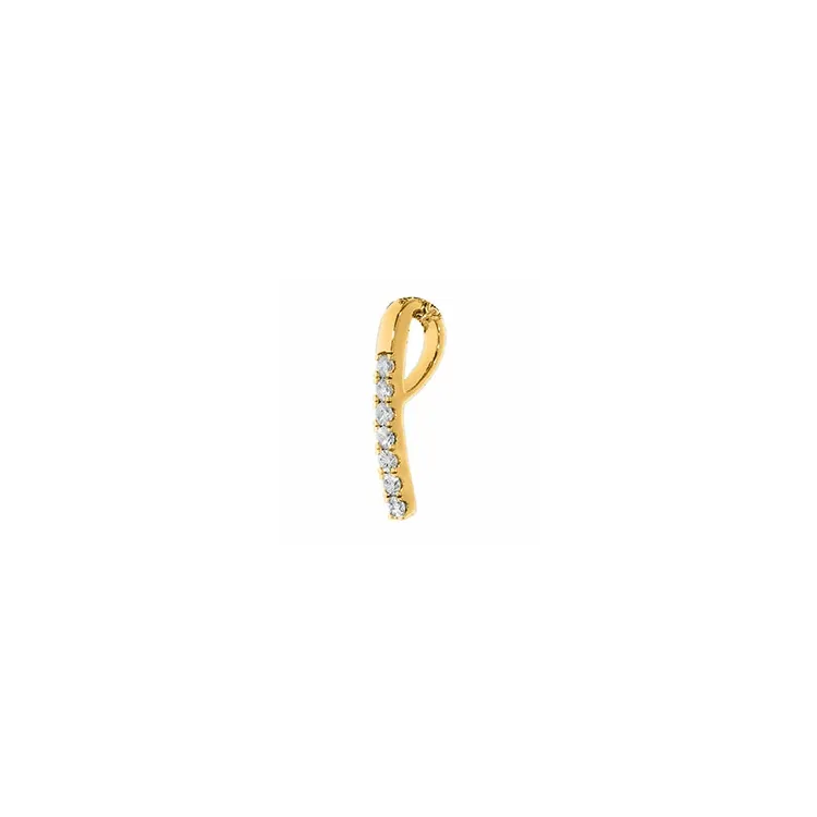 Timanttiriipus 14 karaatti kultaa 0,08 ct