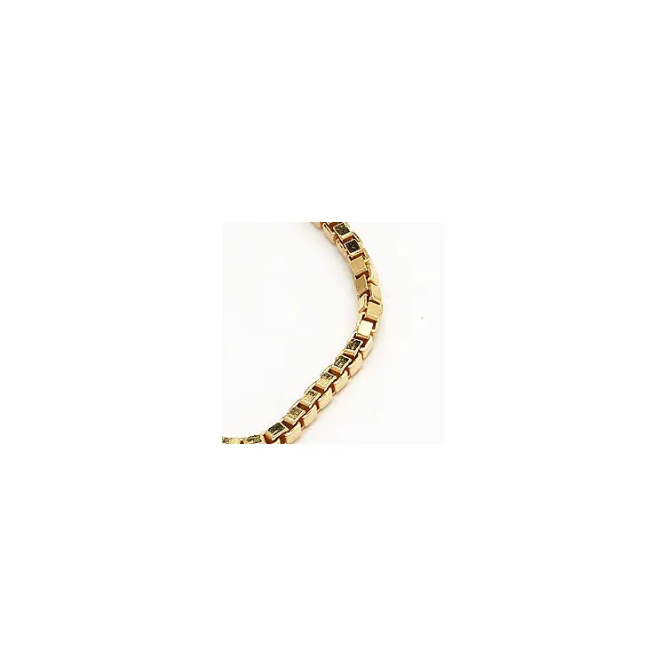 venetsiakaulaketju kullattua hopeaa 45 cm x 1,2 mm