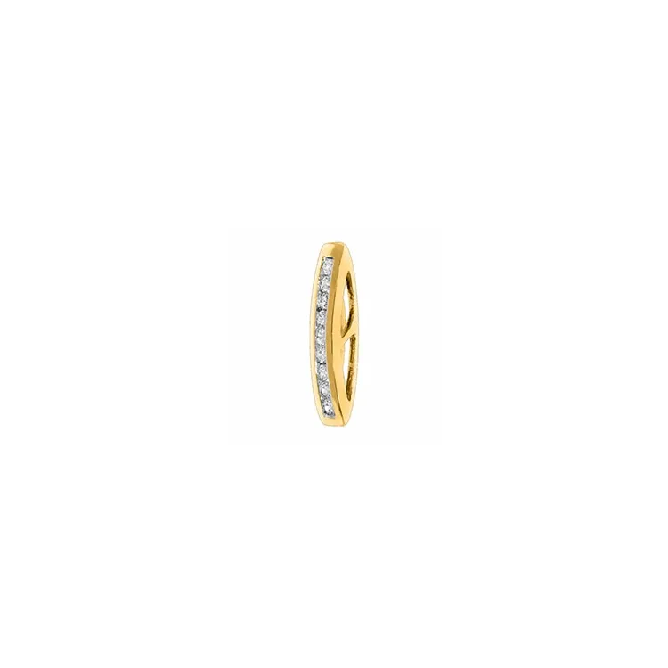 timantti riipus 14 karaatti kultaa 0,14 ct