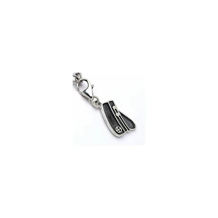 Ylioppilaslakki  charm  oksidoitua sterlinghopeaa 