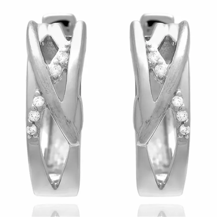 16,5 mm zirkoni rengas hopea