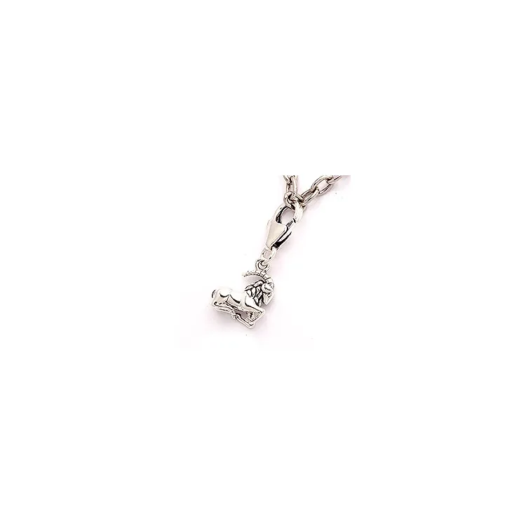 Kauris tähtikuvio charm oksidoitua sterlinghopeaa