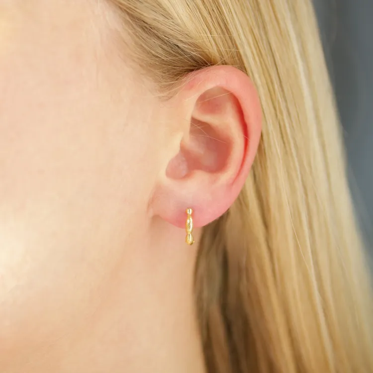 12 mm rengas  kullattu messinki - Eliné