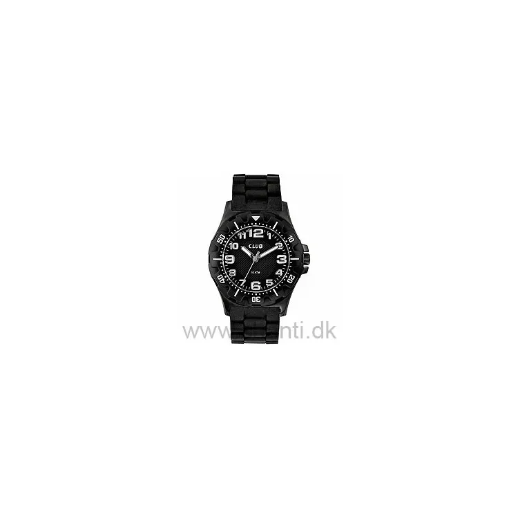 musta Club time lastenkello A65178SS5A