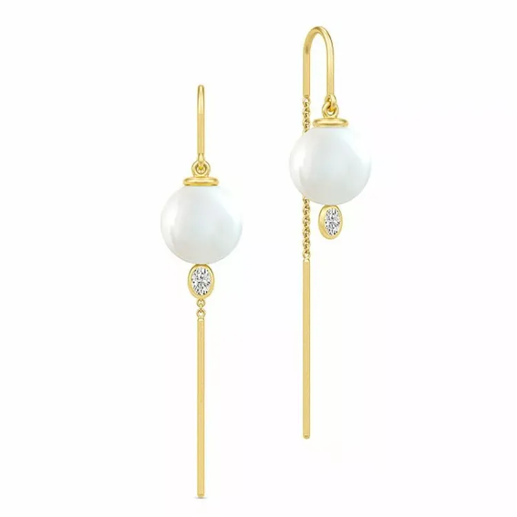 Julie Sandlau Ariel Chandeliers korvarenkaat hopeaa, jossa 22 karaatin kultaus