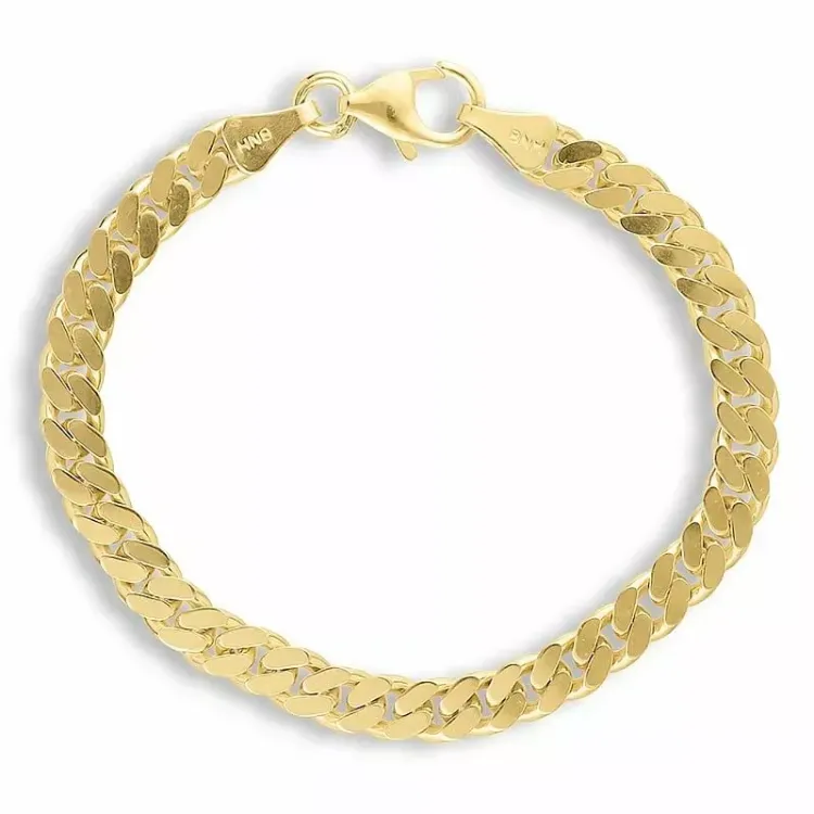 näytepakkaukset BNH panssarirannekoru kullattua hopeaa 21 cm x 5,4 mm