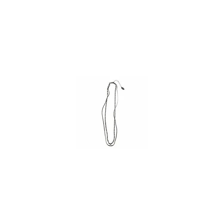 RebekkaRebekka Elise necklace kaulaketju musta rodinoitu hopea