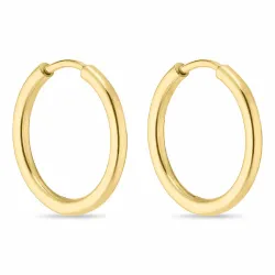 19 mm rengas  kullattua hopeaa