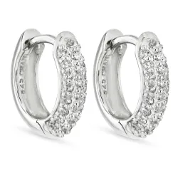 13,5  mm zirkoni rengas  hopea - Lumé Illume