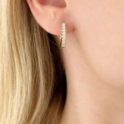 17 mm rengas 14 karaatin kultaa kanssa timantti 