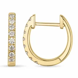 12 mm rengas 14 karaatin kultaa kanssa timantti 