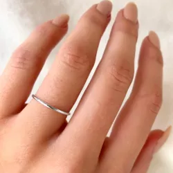 Simple Rings tyttöjen sormus  hopeaa