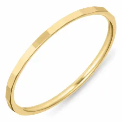 Elegantti Simple Rings sormus  kullattua hopeaa