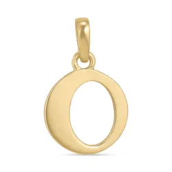 o-kirjain riipus  9 karaatin kultaa - My Letter