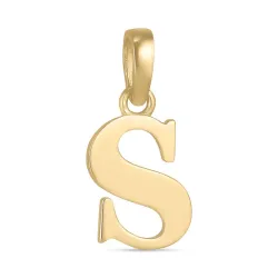 s-kirjain riipus  9 karaatin kultaa - My Letter