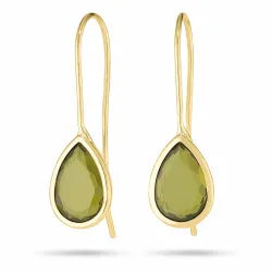 pisara korvarenkaat 9 karaatin kultaa kanssa zirkoni - Gold Collection