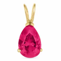 pisara pinkki riipus  9 karaatin kultaa - Gold Collection