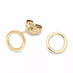 pyöreitä nappikorvakorut 9 karaatin kultaa - Gold Collection
